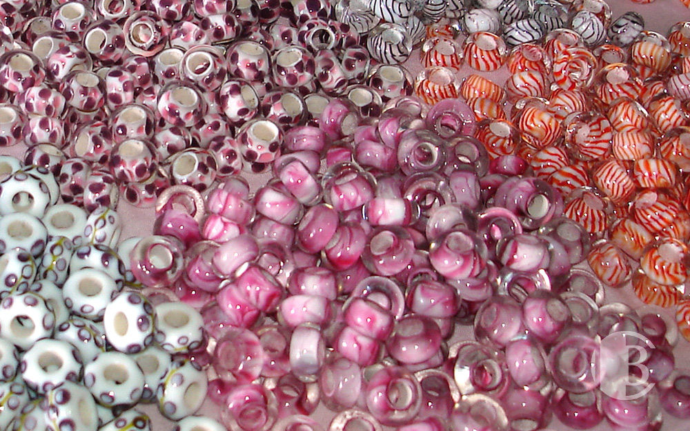 Glass Beads Cleaned And Dried