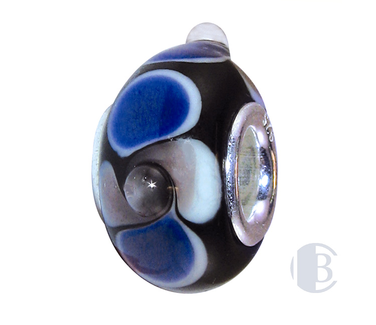 925 silver murano glass bead