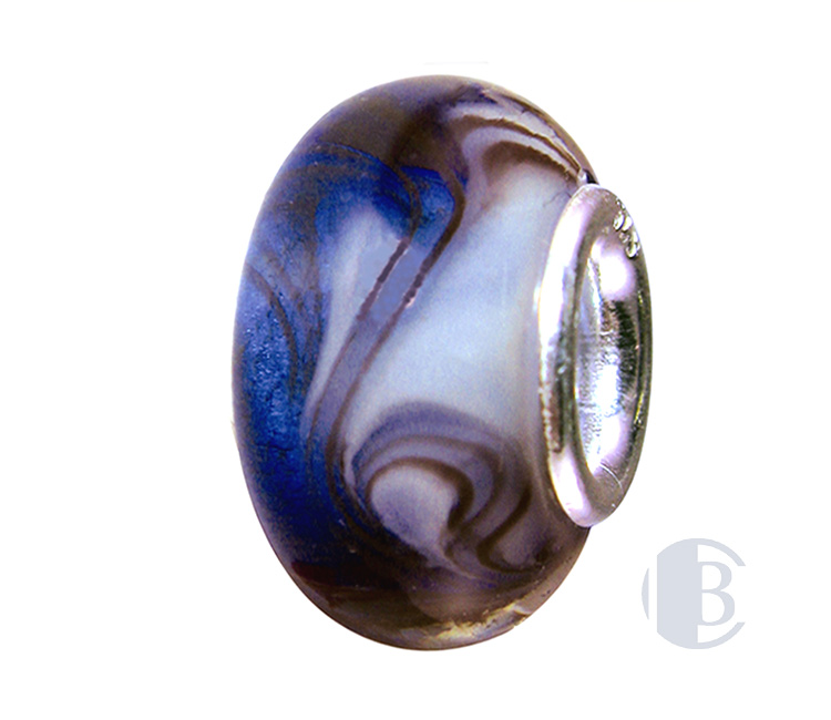 925 silver murano glass bead