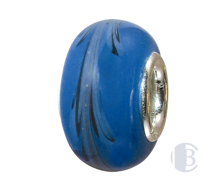925 silver murano glass bead