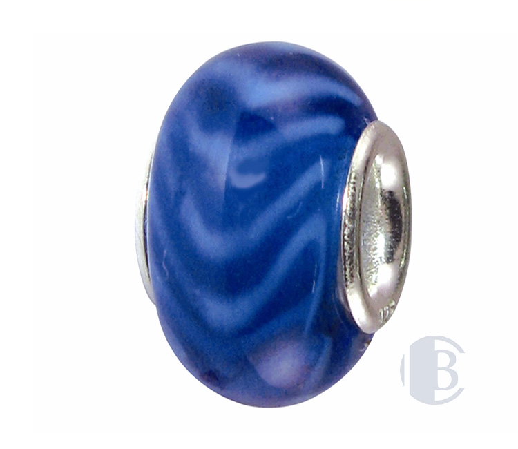 925 silver murano glass bead