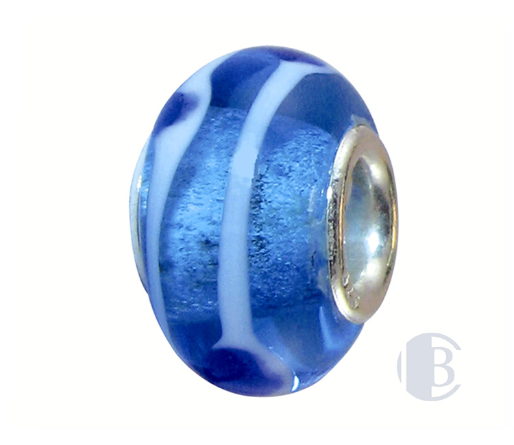 925 silver murano glass bead