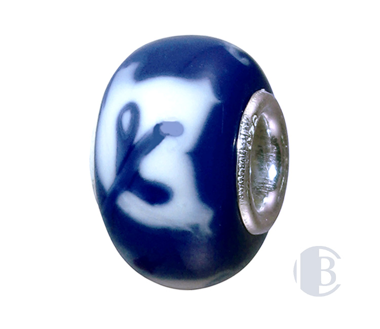 925 silver murano glass bead