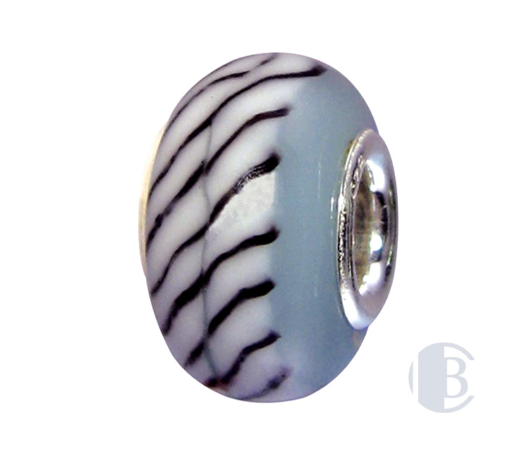 925 silver murano glass bead