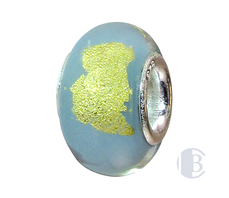 925 silver murano glass bead