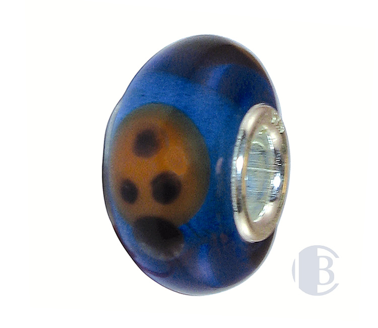 925 silver murano glass bead