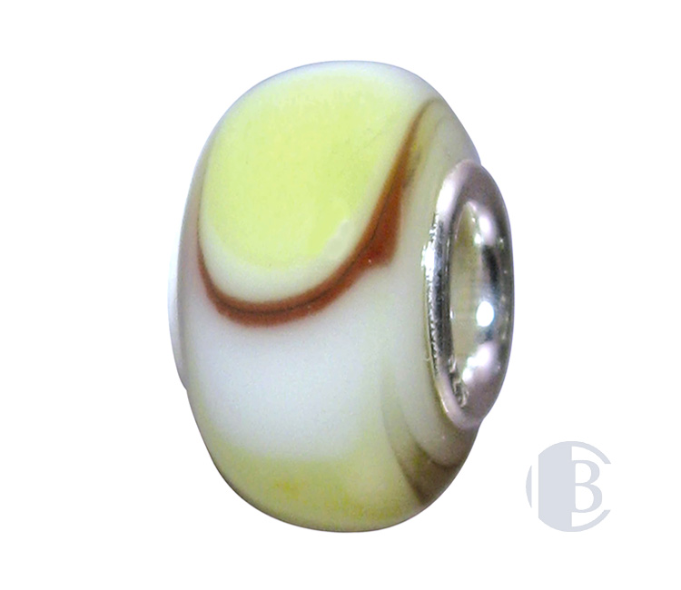 925 silver murano glass bead