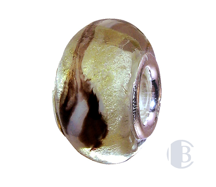 925 silver murano glass bead