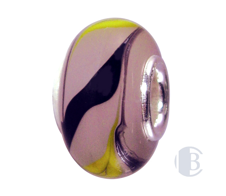 925 silver murano glass bead