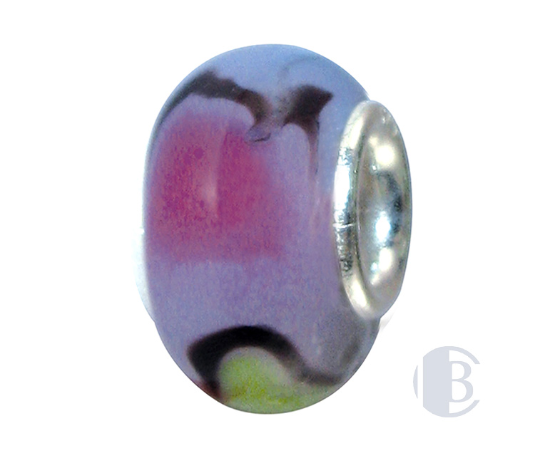 925 silver murano glass bead