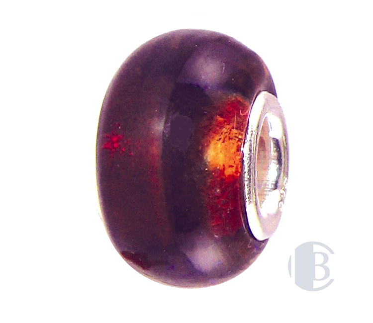 925 silver murano glass bead