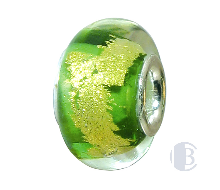 925 silver murano glass bead