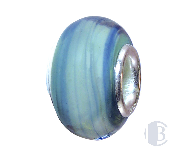 925 silver murano glass bead