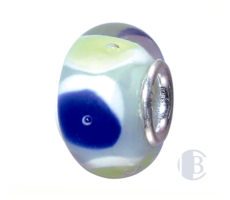 925 silver murano glass bead