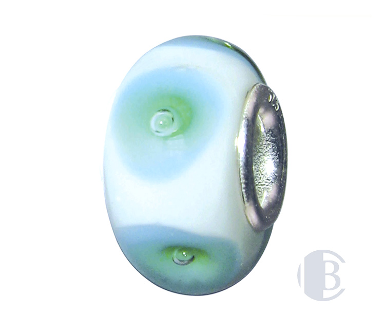 925 silver murano glass bead