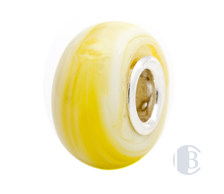 925 silver murano glass bead