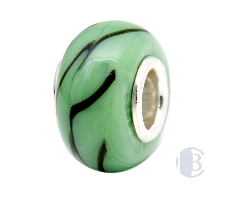 925 silver murano glass bead