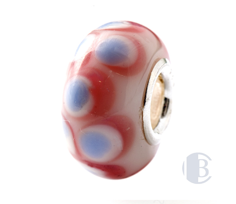 925 silver murano glass bead