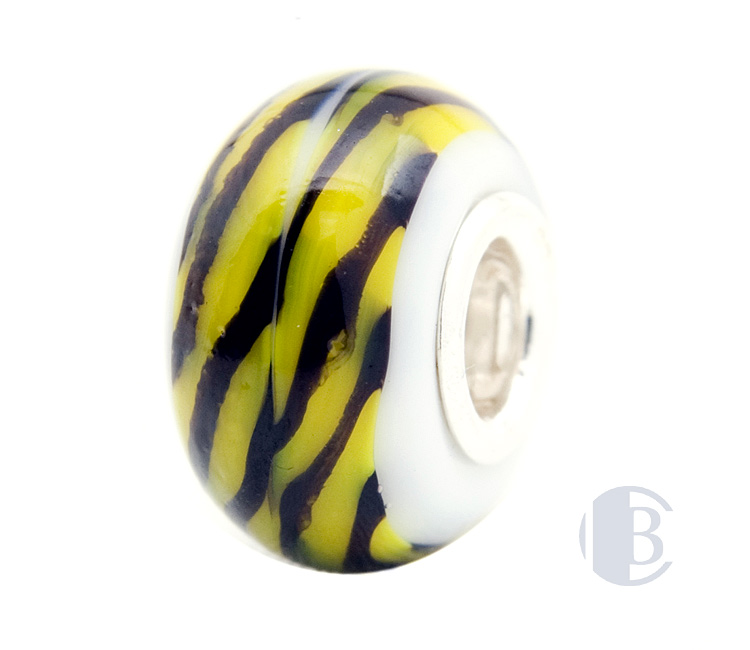 925 silver murano glass bead