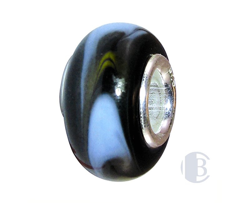 925 silver murano glass bead