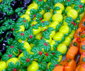 Fantasy Flower Glass Beads