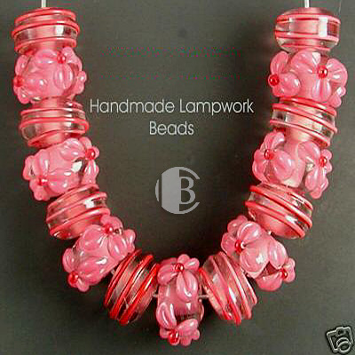 Combination Lampwork Glass Bead Sets