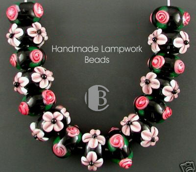 Combination Lampwork Glass Bead Sets