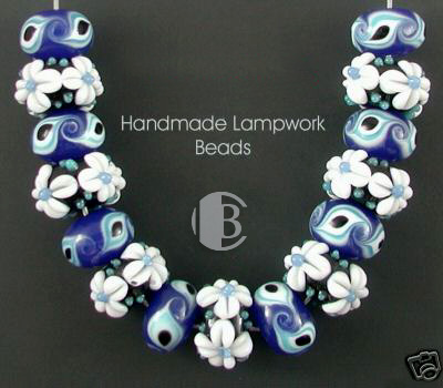 Combination Lampwork Glass Bead Sets