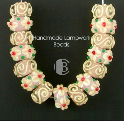 Combination Lampwork Glass Bead Sets
