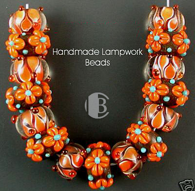 Combination Lampwork Glass Bead Sets