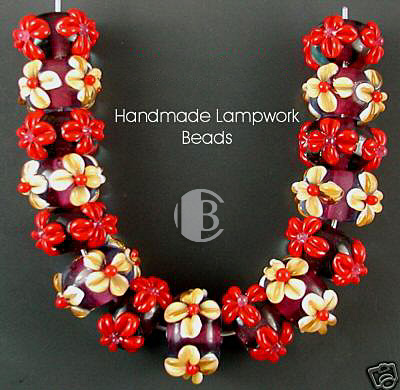 Combination Lampwork Glass Bead Sets