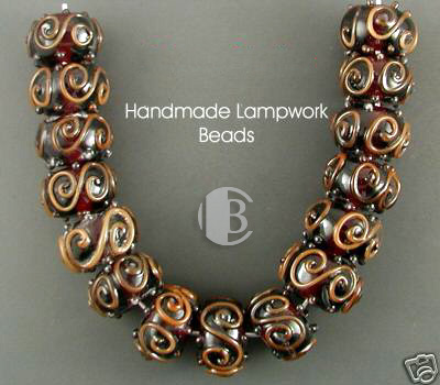 Single Lampwork Glass Bead Sets