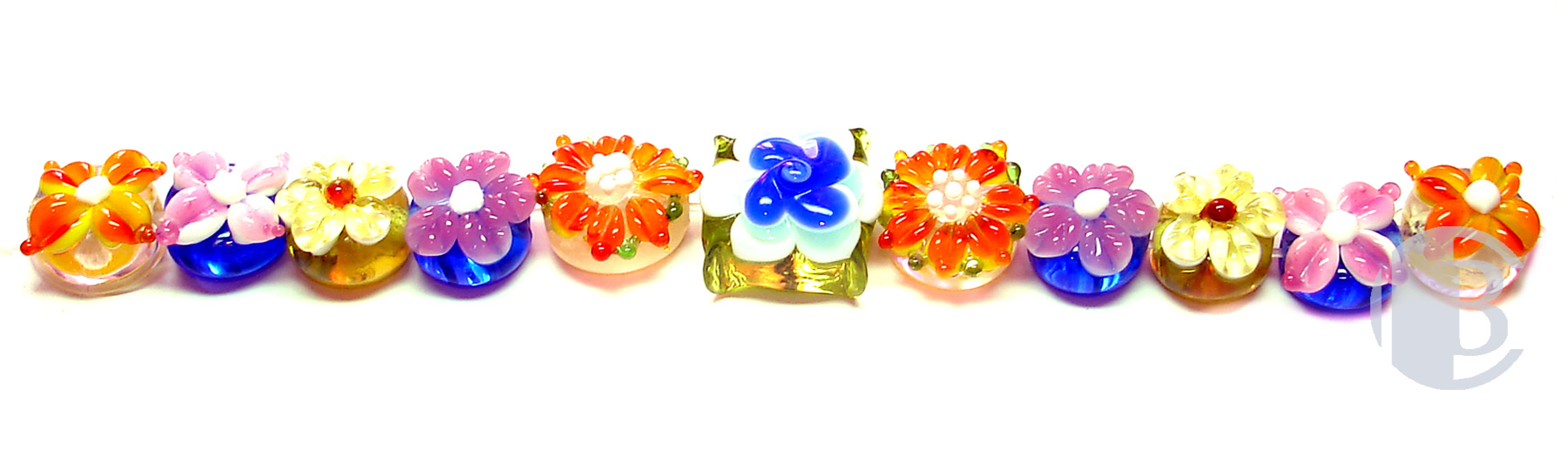 Matching Set Lampwork Glass Beads