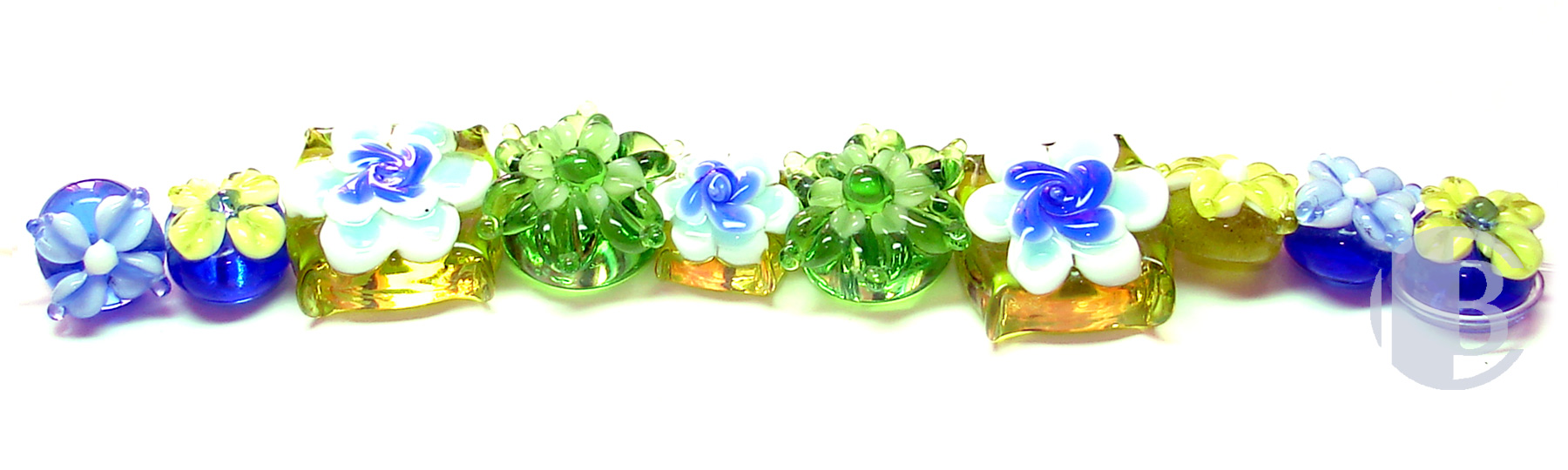 Matching Set Lampwork Glass Beads