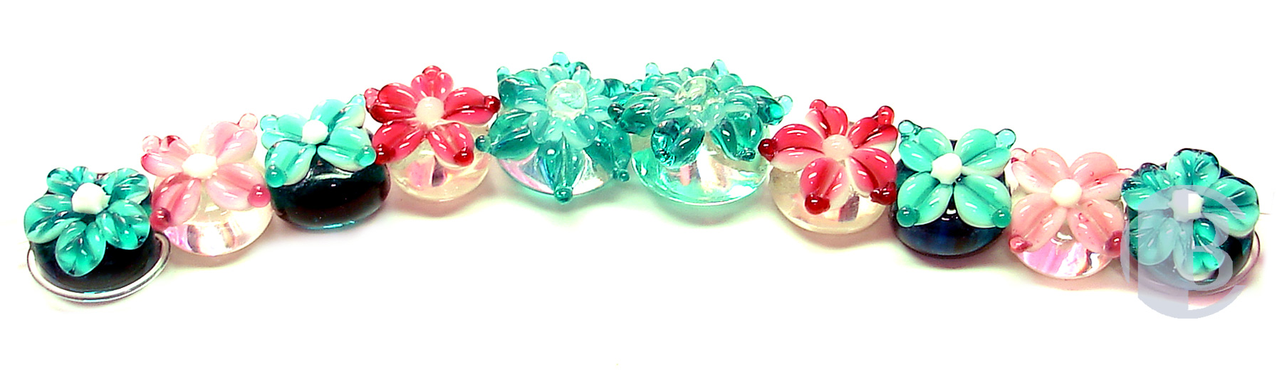 Matching Set Lampwork Glass Beads