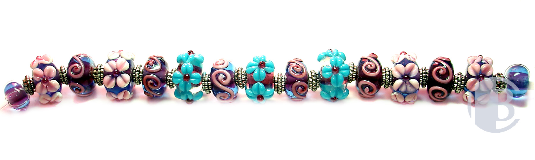 Matching Set Lampwork Glass Beads