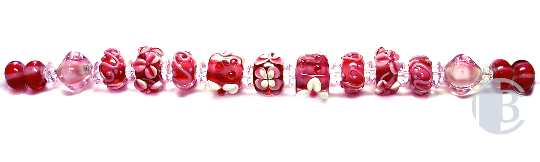 Matching Set Lampwork Glass Beads