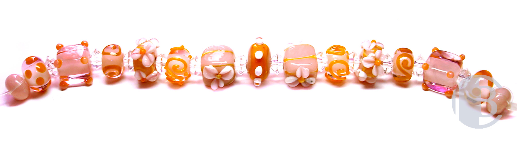 Matching Set Lampwork Glass Beads