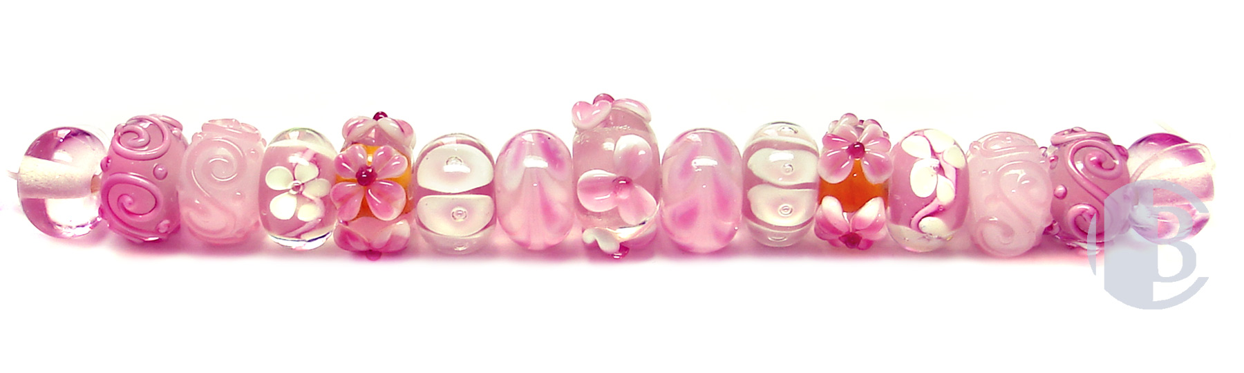 Matching Set Lampwork Glass Beads