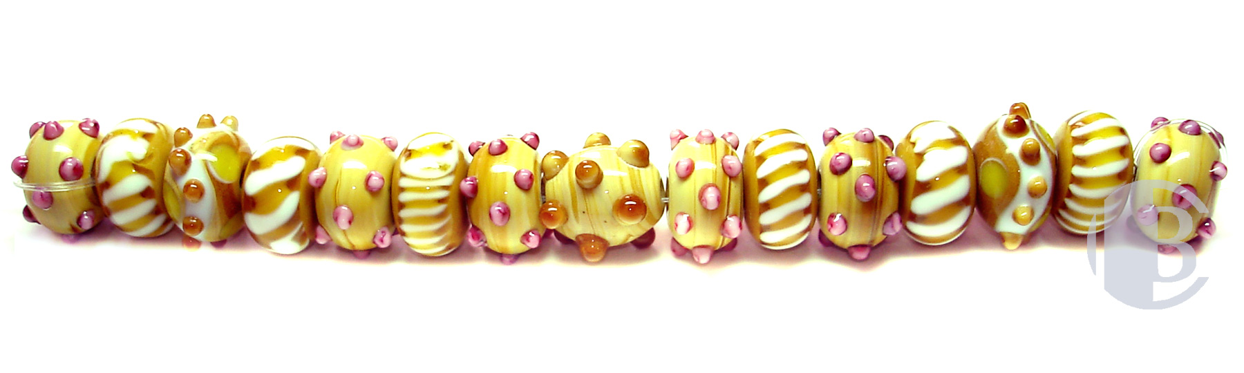 Matching Set Lampwork Glass Beads