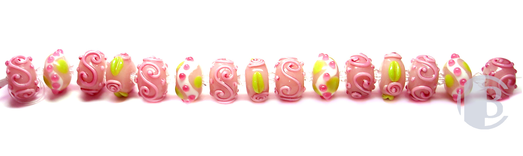 Matching Set Lampwork Glass Beads