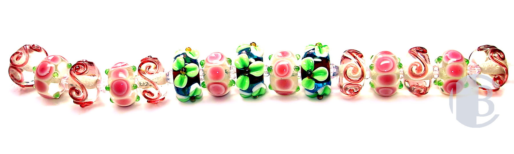 Matching Set Lampwork Glass Beads