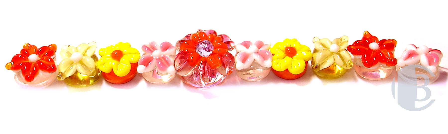Matching Set Lampwork Glass Beads