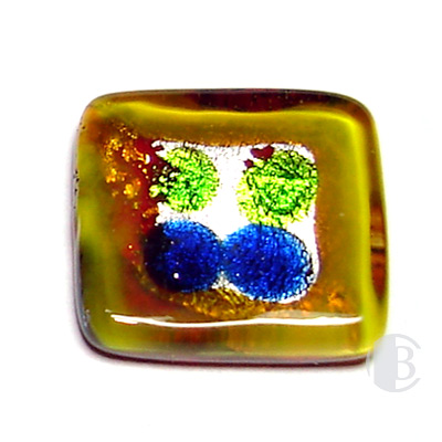 Cufflinks Murano Glass Sheet