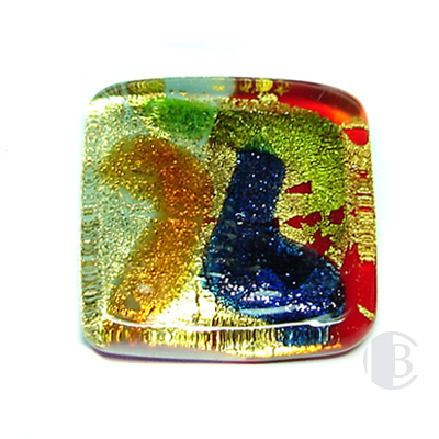 Cufflinks Murano Glass Sheet