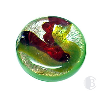 Cufflinks Murano Glass Disc