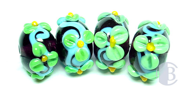 european style murano glass beads
