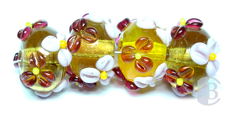 european style murano glass beads