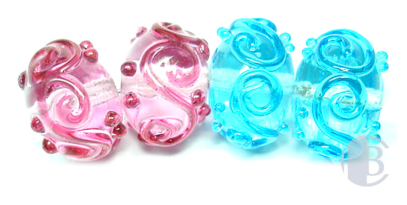 european style murano glass beads
