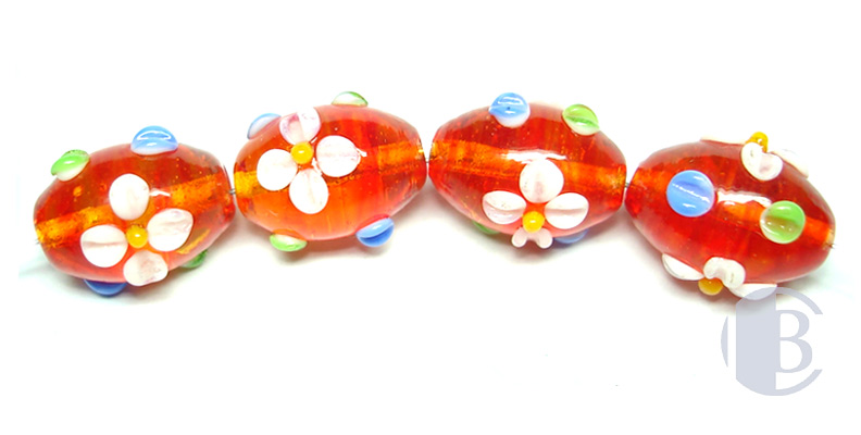european style murano glass beads